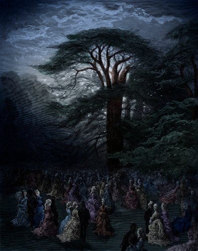 Victorian Fête in London, Chiswick by Gustave Doré by Gustave Dore