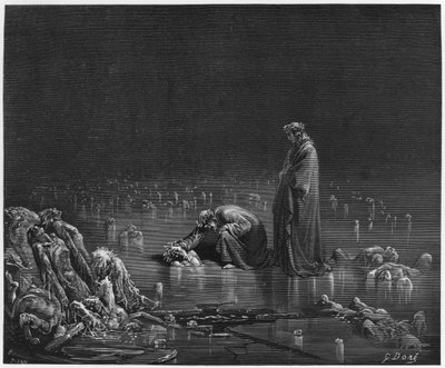 Virgil and Dante, illustration from 