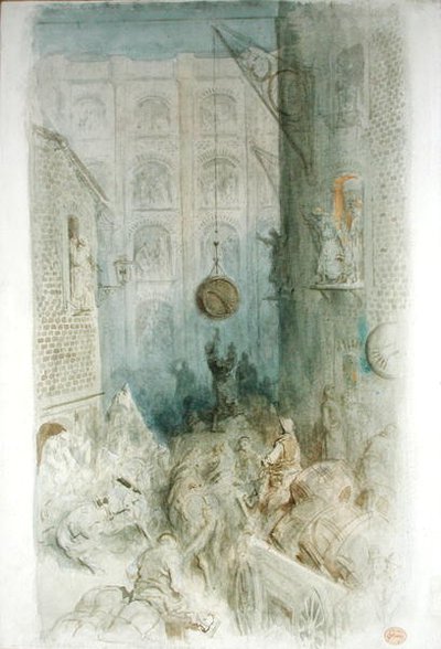 Warehouses, London by Gustave Dore
