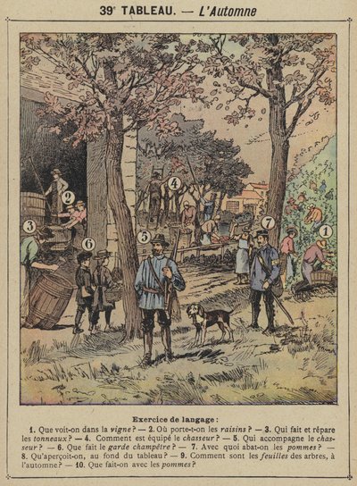 Autumn by Gustave Fraipont