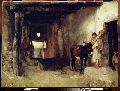 Orientalism: A House in the Sahara by Gustave Guillaumet