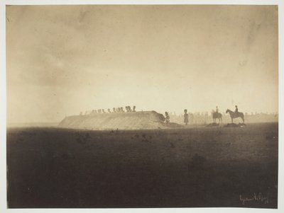 Chalons Encampment: Maneuvers on October 3, 1857 by Gustave Le Gray