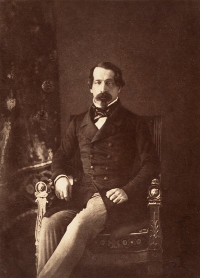 Portrait of Louis-Napoléon Bonaparte as Prince-President by Gustave Le Gray