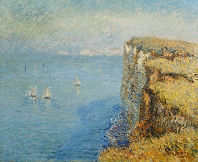 Cliffs in Normandy by Gustave Loiseau