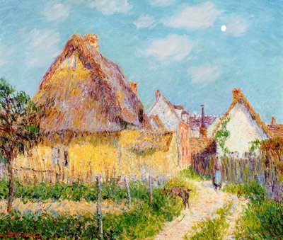 Cottage at Le Vaudreuil by Gustave Loiseau