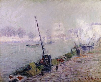 Paris, the Henri IV Bridge, in the Morning by Gustave Loiseau