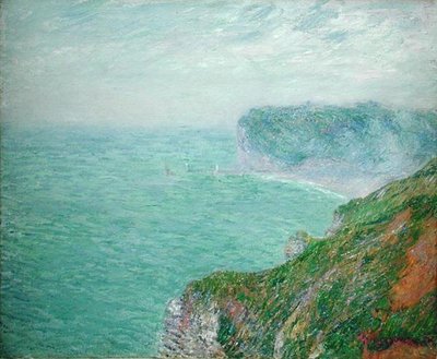 The Cliffs at Fecamp by Gustave Loiseau