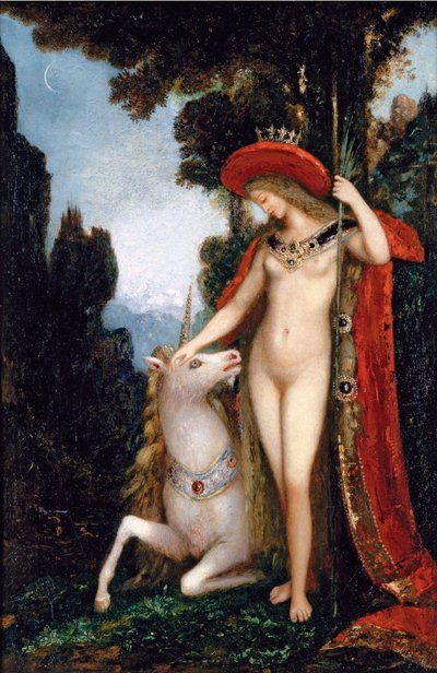 The Unicorn by Gustave Moreau
