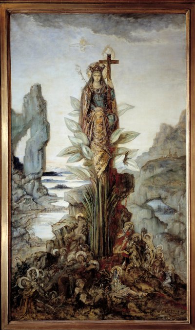Mystic Flower by Gustave Moreau