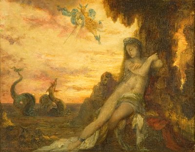 Perseus and Andromeda, c.1870 by Gustave Moreau