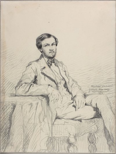 Portrait of Eugène Lacheurié by Gustave Moreau