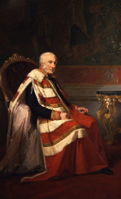 Portrait of George Percy, 5th Duke of Northumberland by Gustave Pope