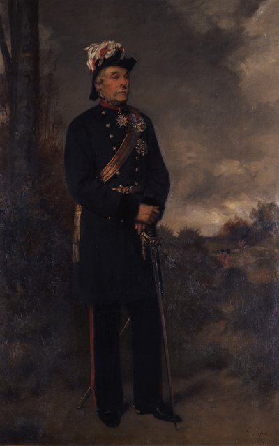 Portrait of Major-General Lord Henry Percy, V.C. by Gustave Pope