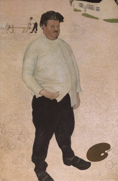 Portrait of Valerius de Saedeleer by Gustave Van de Woestyne