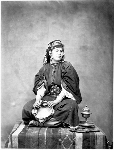 Harem Slave, Algeria by Gustave de Beaucorps