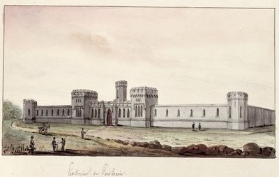 Penitentiary in Pennsylvania, 1831 by Gustave de Beaumont