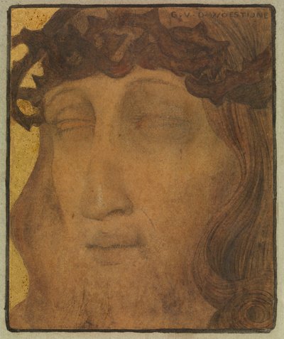 Christ with the Crown of Thorns by Gustave Van de Woestyne