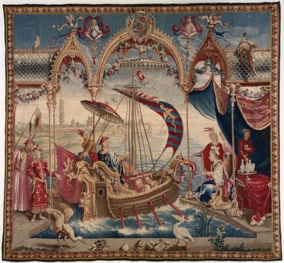 The Emperor Sailing, from The Story of the Emperor of China by Guy Louis Vernansal
