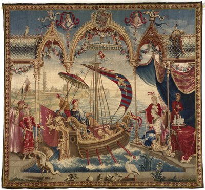 The Emperor Sailing, from The Story of the Emperor of China by Guy Louis Vernansal