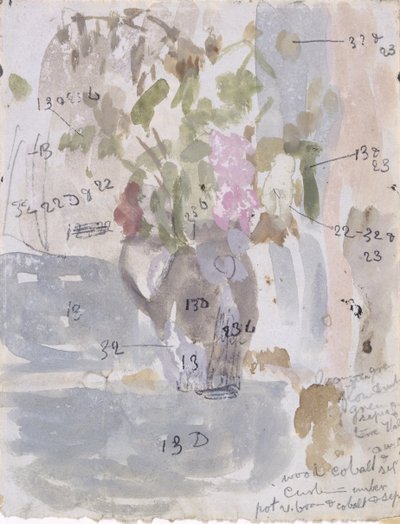 A Vase of Flowers by Gwen John