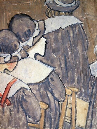 Children in a Church by Gwen John