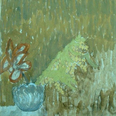 Mimosa and Other Flowers in a Vase, c.1930 by Gwen John