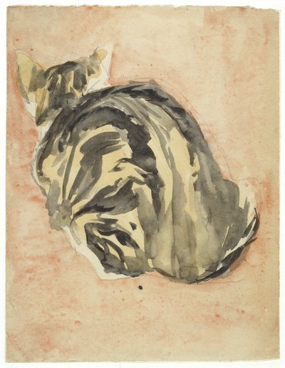 Seated Tortoiseshell Cat by Gwen John