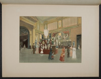 In the French Section, Manufactures Building by H.D. Nichols