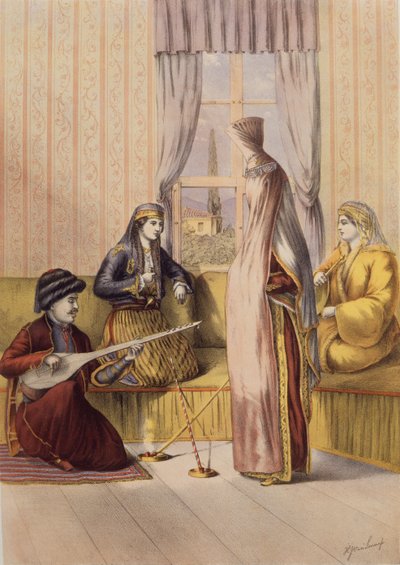 An Armenian Bride, Engraved by Charles Parsons by H.J. van Lennep