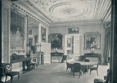 The Queens Dining Room at Osborne House by HN King