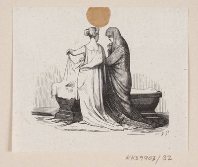 Illustration of "The Galoshes of Fortune" in H.C. Andersen, "Fairy Tales and Stories", Volume 1 by H.P. Hansen