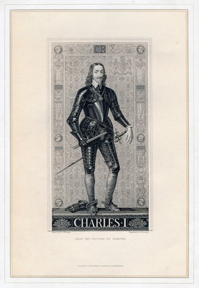 Charles I of England, 19th Century by H. Bourne