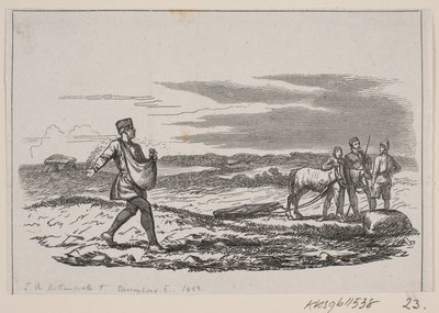 Alarm is Sounded in Flensburg by H. C. Henneberg