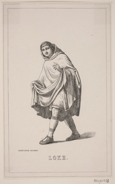 Loke. Illustration for Fabricius
