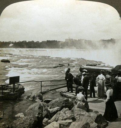 Terrapin Point, Goat Island, Niagara Falls, USA by H. C. White