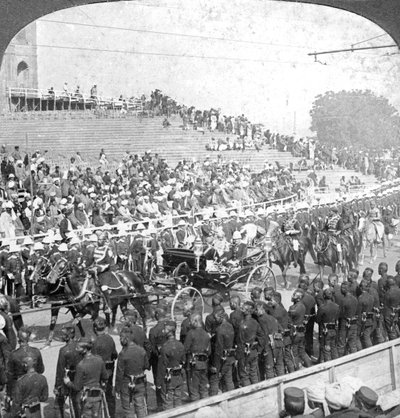 Procession of the Maharajahs, Delhi, India, 1912 by H. D. Girdwood