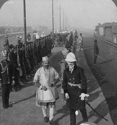 State Arrival of the Maharaja of Benares at Delhi, India by H. D. Girdwood