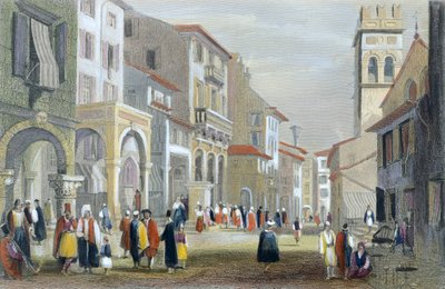 The Royal Road, Corfu by H. E. Allen