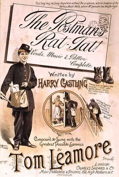 Front Cover of the Music Score for 