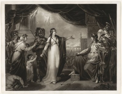 Timoclea Brought Before Alexander by H. Gillbank
