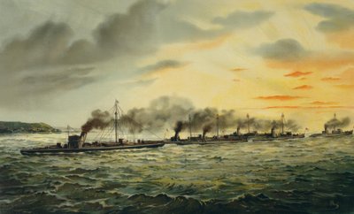 S.M. Torpedo Boat Division / H. Graf by H. Graf