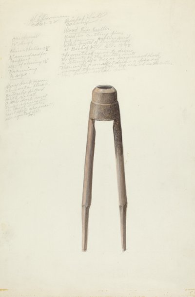 Bishop Hill: Dowel Cutter by H. Langden Brown