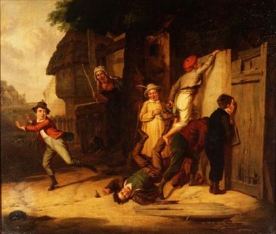 Robbing from the Orchard by H. Ledbrooke