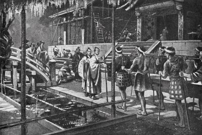 Building a New Palace for the Emperor by H. M. (after) Burton