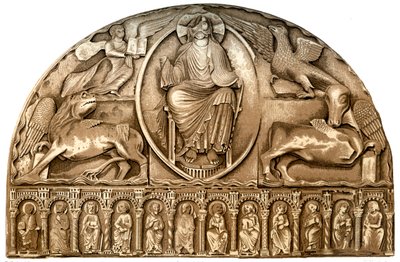 Exterior Decoration of Le Mans Cathedral, Le Mans, France, 15th century 1849 by H. Moulin