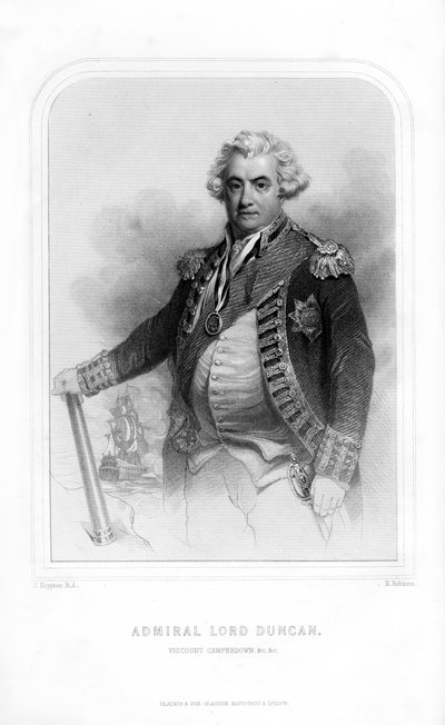 Adam Duncan, Viscount Duncan of Camperdown, Scottish Navy Officer by H. Robinson