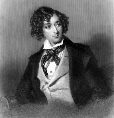 Benjamin Disraeli, 19th century British Conservative statesman and writer by H. Robinson