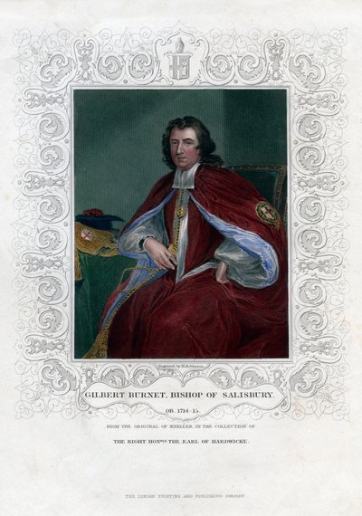 Gilbert Burnet, Scottish Theologian and Historian by H. Robinson
