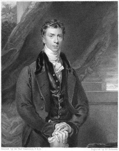 Henry Peter Brougham, 1st Baron Brougham and Vaux, Scottish lawyer and politician, 1833 by H. Robinson