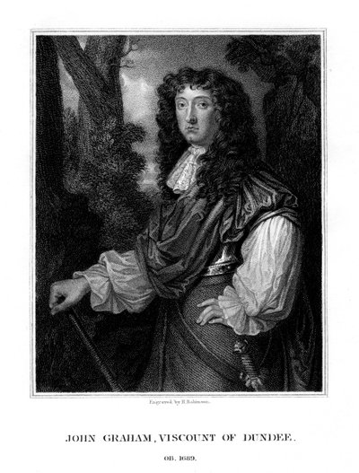John Graham of Claverhouse, 1st Viscount Dundee, Scottish Jacobite commander by H. Robinson